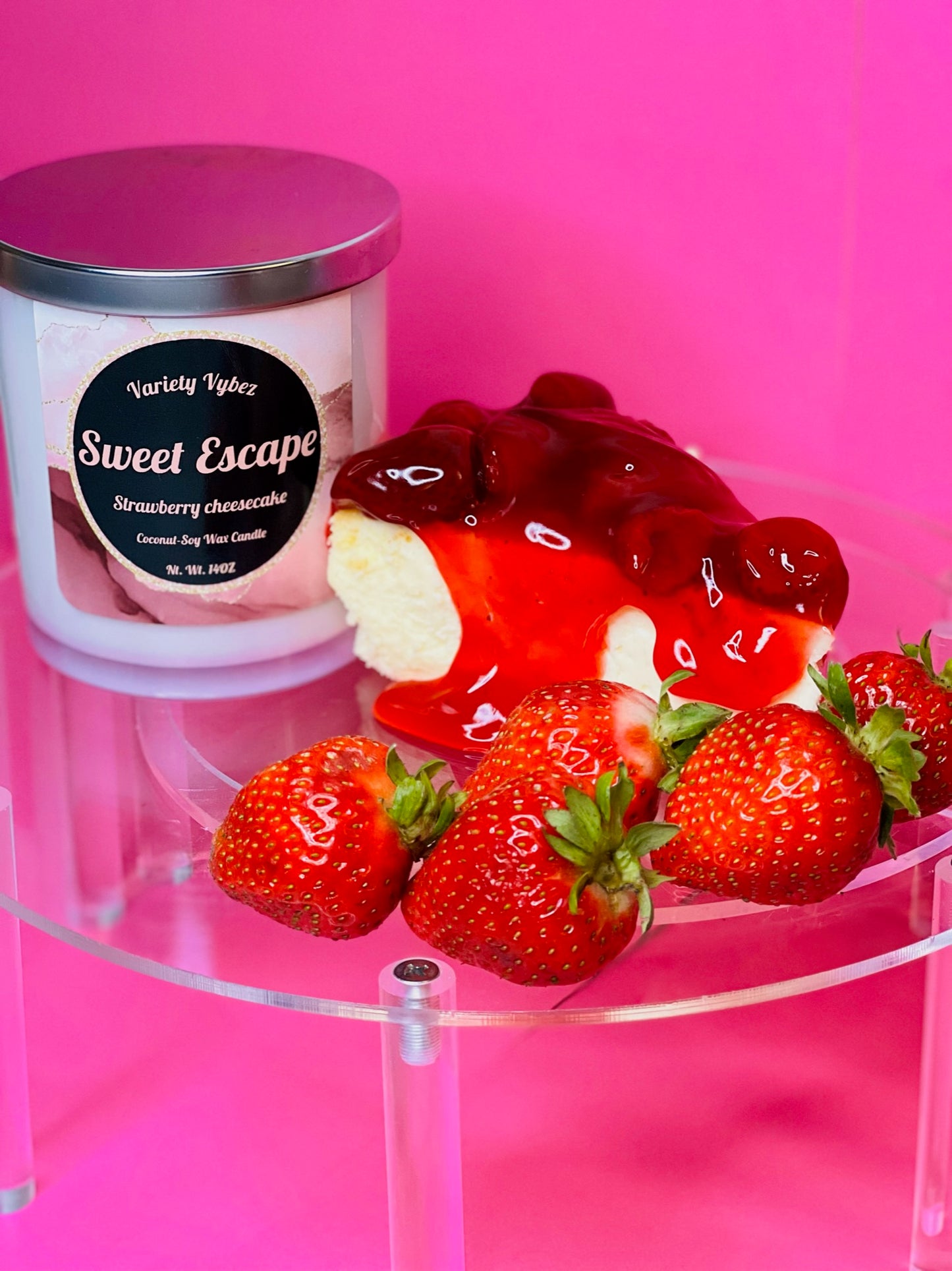 Sweet Escape – Strawberry Cheesecake